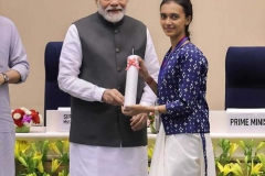 Felicitation of West Zone Toppers of Mapusa Govt. ITI under DSDE, Goa at the hands of Hon'ble Prime Minister of India and Hon'ble Chief Minister of Goa for their outstanding achievement in the All India Trade Test conducted by the Directorate General of Training (DGT)