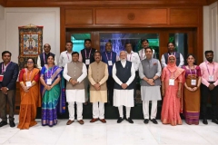 Felicitation of Shri. Deepak Dhaimode, G.I.(COPA) Mapusa Govt. ITI under DSDE, Goa with National Teachers Award 2025 on 05th September 2025 at the hands of Hon'ble President of India.