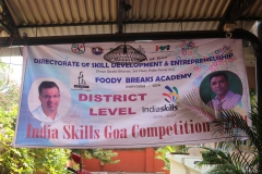 India Skills Goa 2021 District Level Competition.